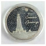 One Troy ounce .999 fine silver coin season