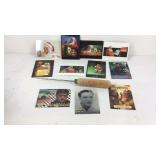 Coca-Cola ice pick, Coke holiday cards, plus a