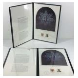 Two first day issue stamp books 1977 Valley Forge