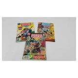 Comic books,  three DC Wonder Woman titles,