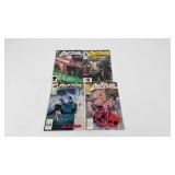 Comic books, four Marvel Dazzler titles, issues