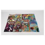 Comic books, eight DC Comics titles, including