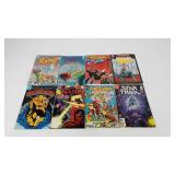 Comic books, eight DC titles including Star Trek,