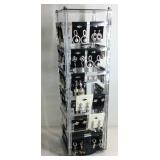 Store jewelry display with jewelry 17in tall