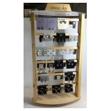 22in store jewelry display with jewelry