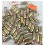 Ammo, fifty .45cal, mixed casing, possible reloads