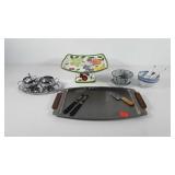 Kitchenwares, includes pedestal cake plate,