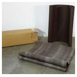 5 pieces of 40" wide sandpaper for belt sander,