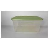 Sterilite 58 quart tote with lid