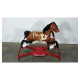 Radio Flyer spring horse, seller code N3, broken