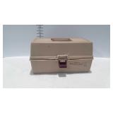 Woodstream 93 tackle box and weights, lures and