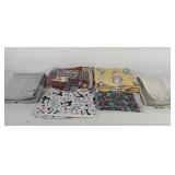 Crafting fabric, fleece cat fabric, sewing themed