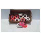 Box of construction ribbons