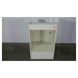 Display case, 24 x 20 x 38, needs pegs for glass