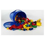 Toys, 3.7 gal bucket full of Legos