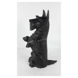 Scottish Terrier cast iron door stop, 16.5"