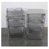 Organizer Bin Drawer units, 2 sections, made to