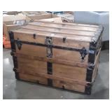 Antique Trunk, L E Morrison & Co. Missing one