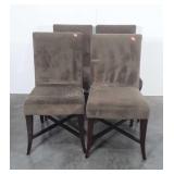 Set of 4 Upholstered Dining Chairs