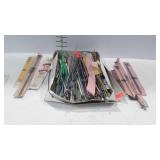 Large lot of knitting needles