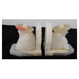 Stone bookends, 5"