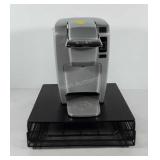 Kitchenwares, Keurig and K-cup drawer, powers up