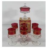 Glassware, Ruby "King
