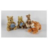 Whinnie the Pooh classic plushes, includes