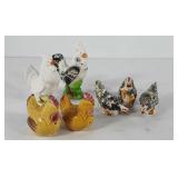Chicken decor, includes salt and pepper shaker