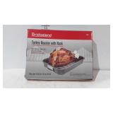 Bridgeland turkey roaster with rack, new in box