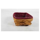 Longaberger basket with liner and protector