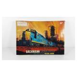 Bachmann electric trains in box, includes eight