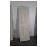 One 24" Interior House Doors, primed, never