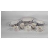 Sango dishes with colorful design by Wendy Klein