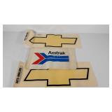 Advertising,  Chevy and Amtrak decals