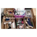 Skid lot, home goods and decor, cookbooks, tote