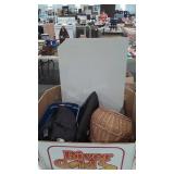 Skid of misc Stuff includes 4ft Table,