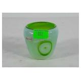 Glassware, Fenton international vase, 3"