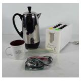 Kitchenwares, includes Farberware coffee