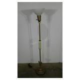 Floor lamp, 58" tall, works per consignor