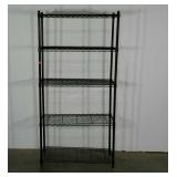 Wire shelving, 71" tall