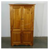 Pine multipurpose cabinet, 21 x 22 x 60, seller
