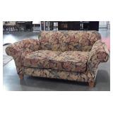 Loveseat, Deep 32" Seated with blanket roll