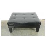 Large ottoman, leather look, 30 x 40, seller code