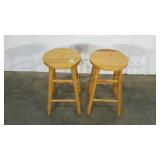 Two 23" stools