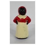 Cast iron Aunt Jemima bank, stands 10" tall