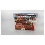 Model train group, Dickensville Christmas train