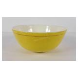 Pyrex 404 yellow mixing bowl, color is still