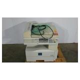 Ricoh Aficio 1013F printer,mowers on, cart does