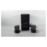 Harman/kardon 3 piece subwoofer and satellite set